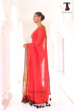 Kanchipuram Mull Cotton Saree - Image 3