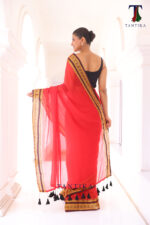 Kanchipuram Mull Cotton Saree - Image 4