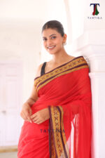Kanchipuram Mull Cotton Saree - Image 2