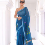 Shakuntala The Handpainted Mul Cotton Saree