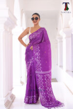 Pure Tasar Silk Handloom Saree