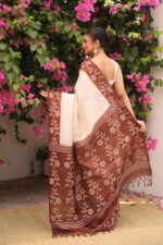 Pure Tasar Silk Handloom Saree - Image 2