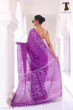 Pure Tasar Silk Handloom Saree - Image 2