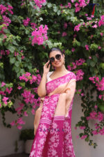 Pure Tasar Silk Handloom Saree - Image 3