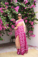 Pure Tasar Silk Handloom Saree - Image 2