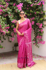 Pure Tasar Silk Handloom Saree