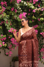 Pure Tasar Silk Handloom Saree - Image 5