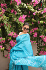Pure Tasar Silk Handloom Saree - Image 2