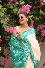 Pure Tasar Silk Handloom Saree - Image 4