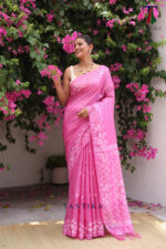 Pure Tasar Silk Handloom Saree - Image 4