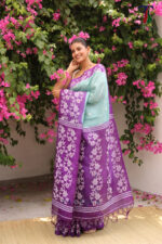 Pure Tasar Silk Handloom Saree - Image 4