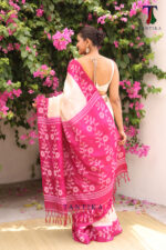 Pure Tasar Silk Handloom Saree - Image 4
