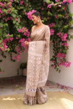 Pure Tasar Silk Handloom Saree - Image 2