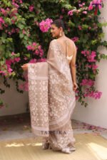Pure Tasar Silk Handloom Saree - Image 3