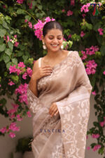 Pure Tasar Silk Handloom Saree - Image 5