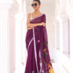 Shakuntala The Handpainted Mul Cotton Saree