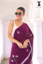 Shakuntala The Handpainted Mul Cotton Saree - Image 4