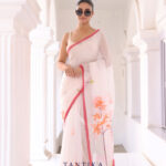 Bharatanatyam The Handpainted Mul Cotton Saree